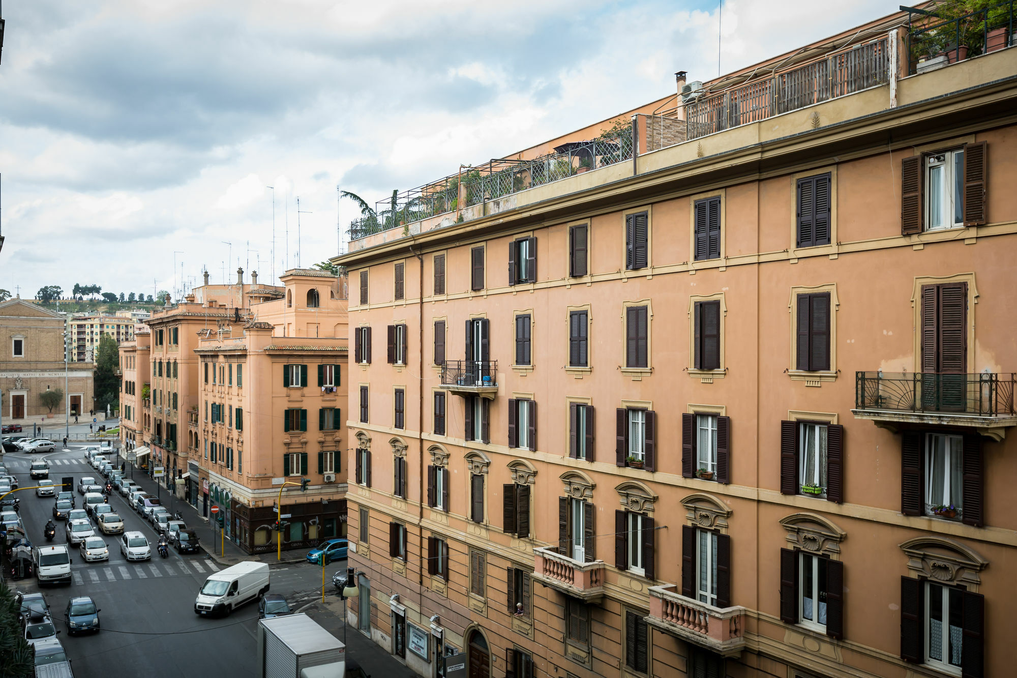 Rosso Charming Guest House Vaticano 로마 외부 사진